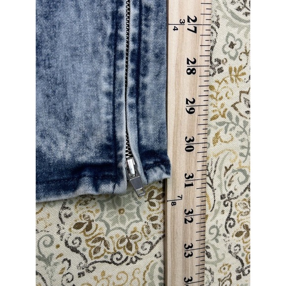 Pac Sun Mens Sz 31x32 Active Stretch Skinniest Designer Blue Jeans Guys Pants - Picture 11 of 12